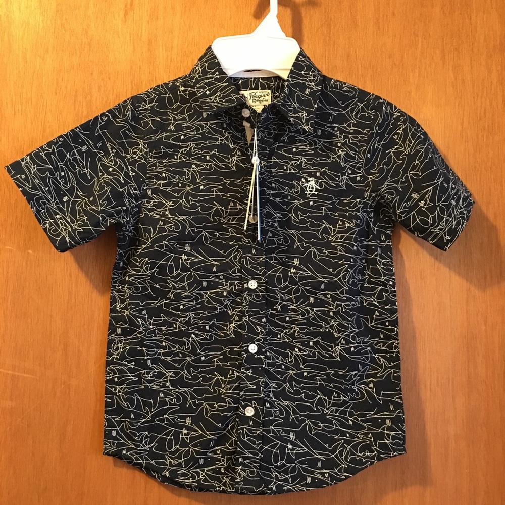 Penguin Junior Button Down Shirt